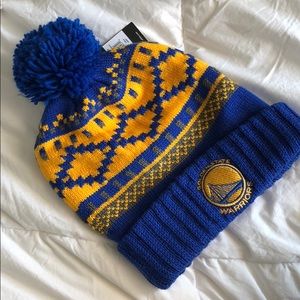 Warriors Pom Pom beanie (BRAND NEW!)